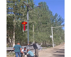 太陽能路燈安裝